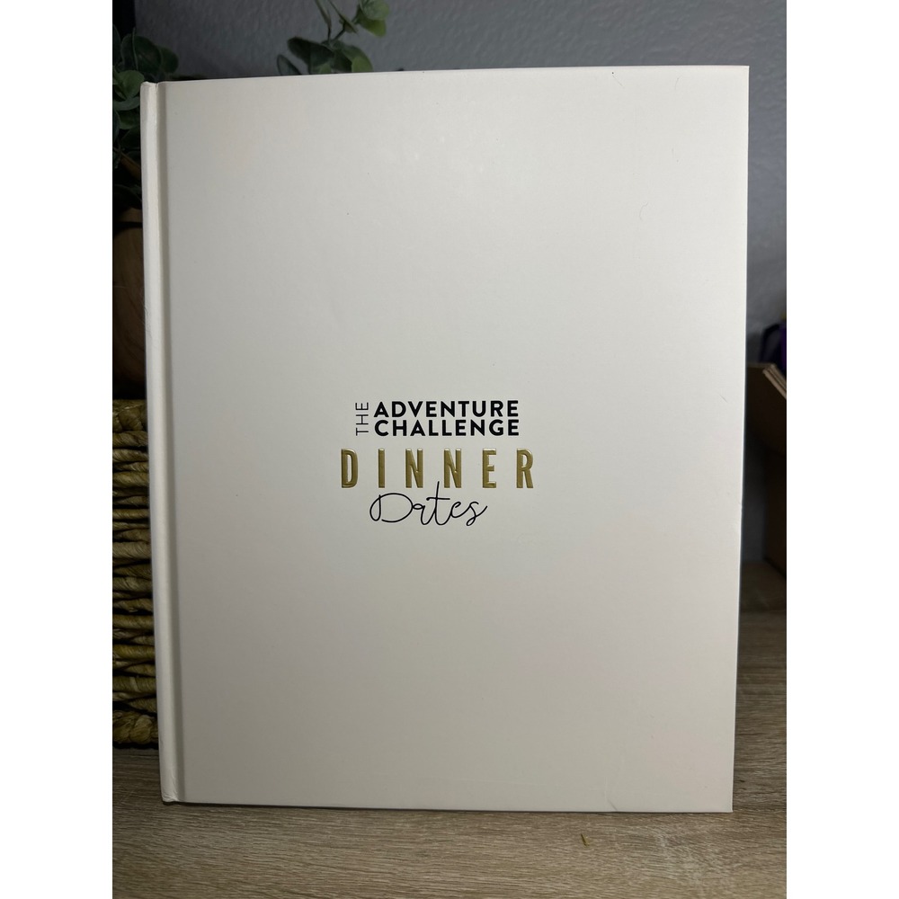 The Adventure Challenge Dinner Dates Couples Scratch Off Date Night Book Cream